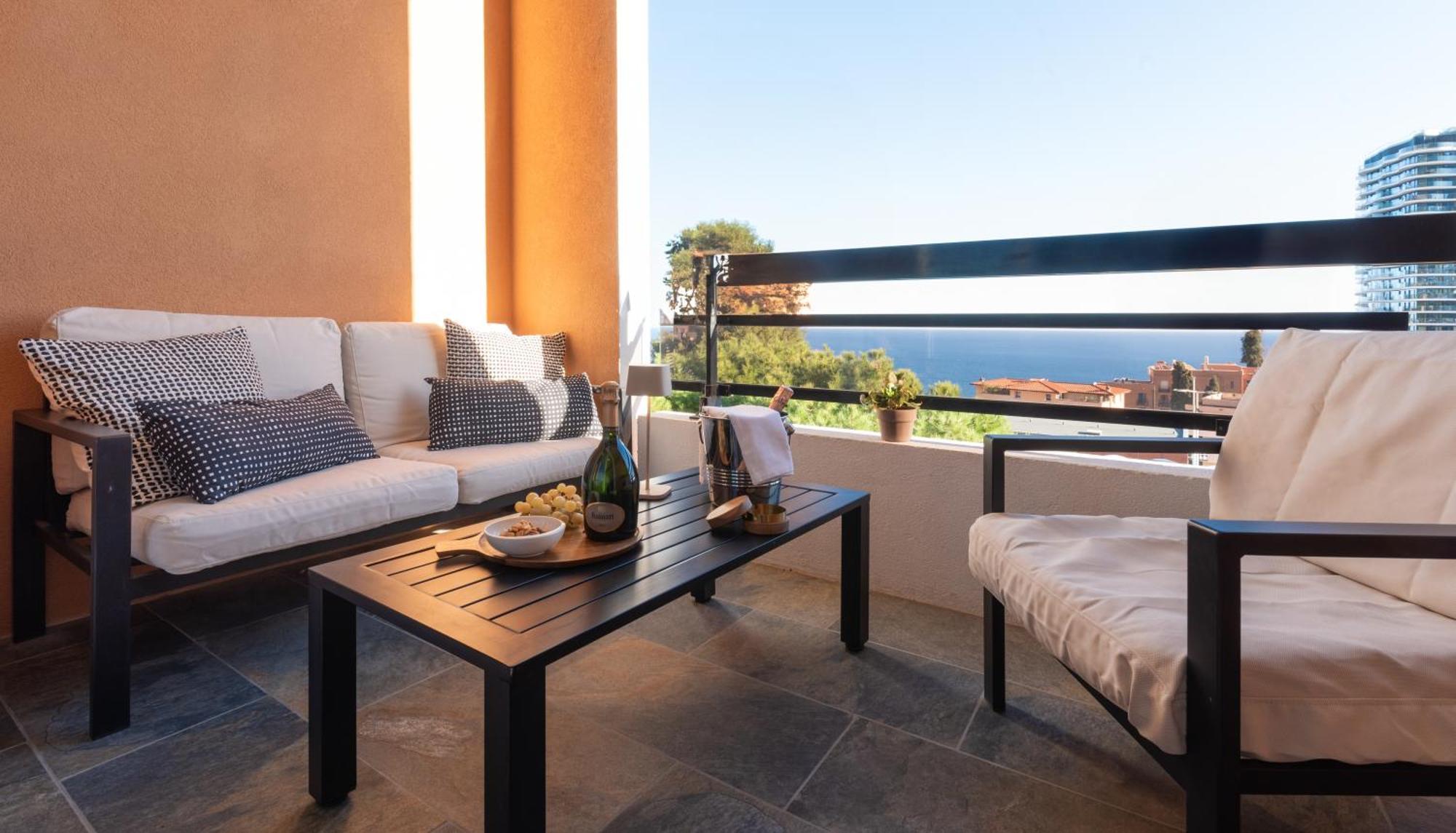 Monaco Border Luxury Suite - Sea View - Pool Beausoleil Exterior foto